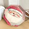Santa Claus Christmas Festival Gift Umbrella - Automatic Opening & Closing, Foldable Design, Iron Frame, Outdoor Use, Suitable for Fans, Tra