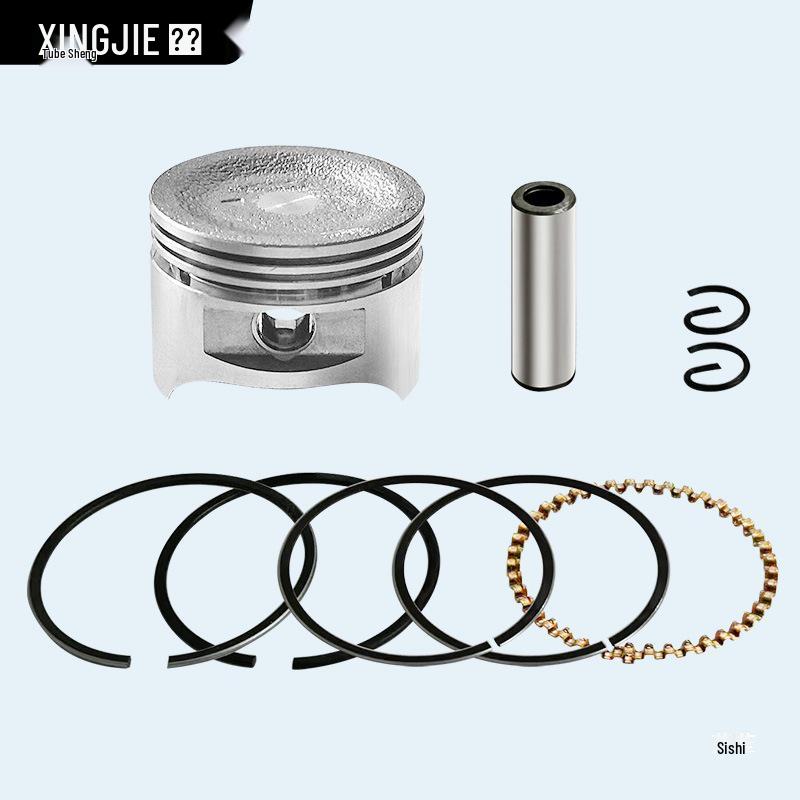 Four-Stroke Lawn Mower Piston Ring & Two-Stroke Brush Cutter Piston Assembly 