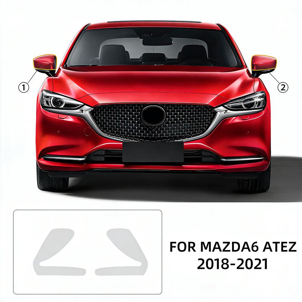 TPU Car Headlight Protective Film For Mazda 3 6 Atenza 2018 2019-2026 Transport & Smoke Anti-Scratch Auto External Accessories