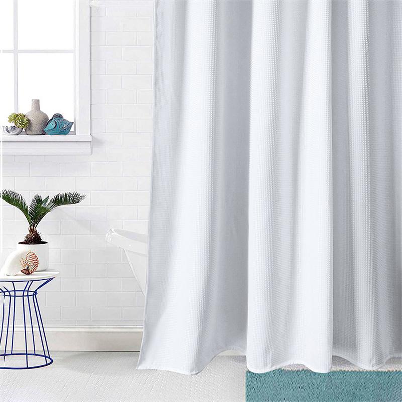 Bathroom Thickened Jacquard High Density Waterproof Mildew Proof Fabric Curtain Partition Curtain Shower Curtain