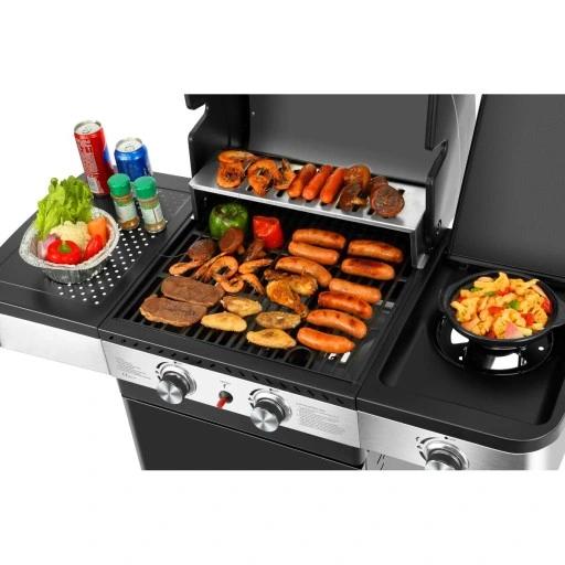 Grill Gazowy El Fuego Brockton 2+1 8,5Kw Żeliwo!