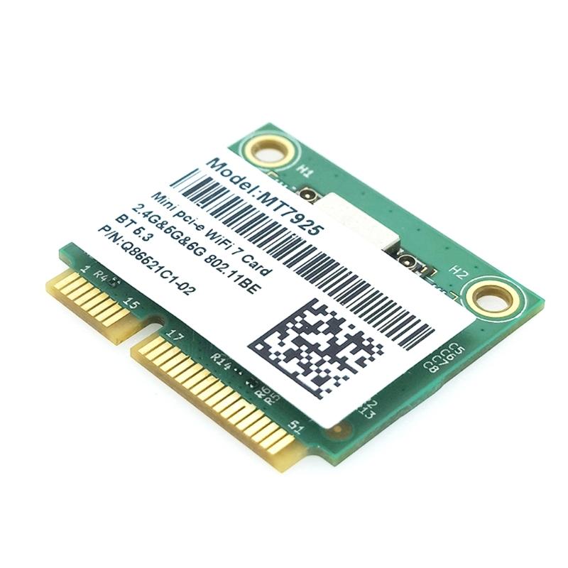 MT7925 2.4G/5G/6G Triple Band Wireless Networking Card Wifi7 Module 802.11BE 5400mbps Bluetooth-compatible for Desktop