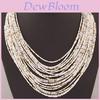 Bohemian Mehrschichtige Perlenkette Mit Handgefertigten Harzmaterialien Für Modefans