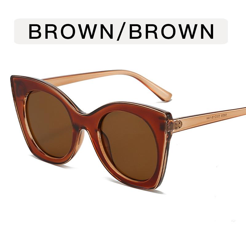 

Fashion Stylish Sun Glasses for Women Cat Eye Shape UV Protection Men Sunglasses Travelling Women Sunglass