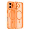 Frosted Full Cover Lens Protection Cases For iPhone 17 Pro 17 Pro Max 17 Air Translucent Matte Magnetic For Magsafe Soft Cover