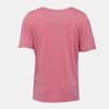 Basic Cotton V-neck T-shirt with Short Sleeves Woman ICON
