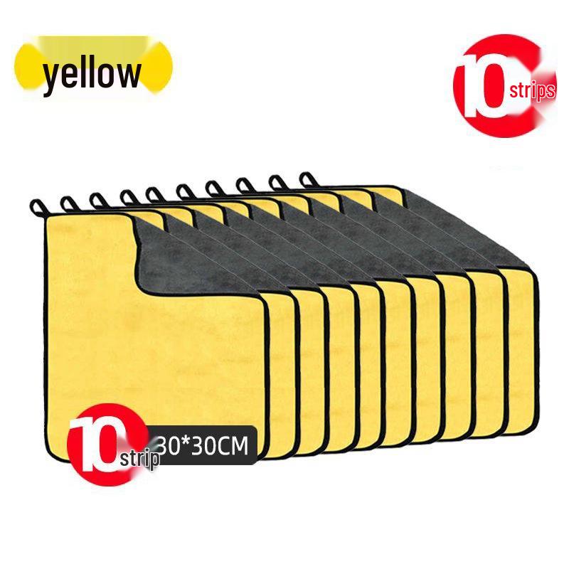 Car Glass Wiping Cloth - Absorbent Towel for Interior & Exterior Wash, Large Size