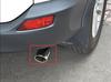 145mm Chrome Exhaust Pipe – Stainless Steel, 1.8-2.2T – 1PC