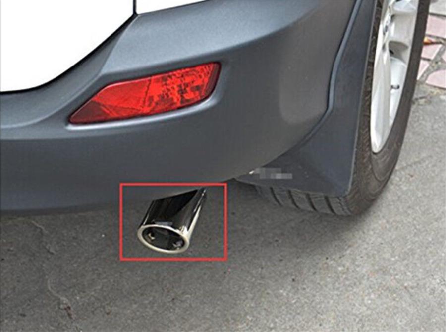 145mm Chrome Exhaust Pipe – Stainless Steel, 1.8-2.2T – 1PC