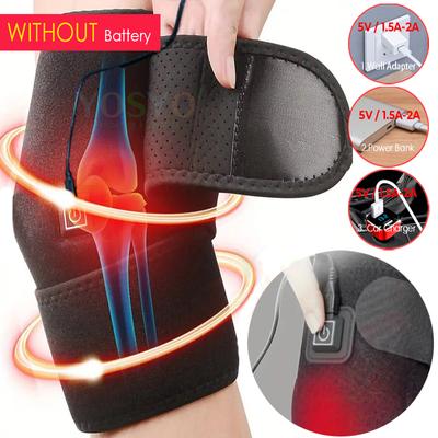 Elektrische Heiz-Kniebandage mit elektrischem Heiz-Kniegelenkpflege-Tool, Ein-Klick-Einstellung von drei Temperaturstufen