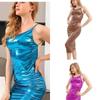 Sommer Damen Neckholder-Kleid, rückenfrei, Illusion, Neckholder, Temperament, schlank, sexy, Hottie-Kleid