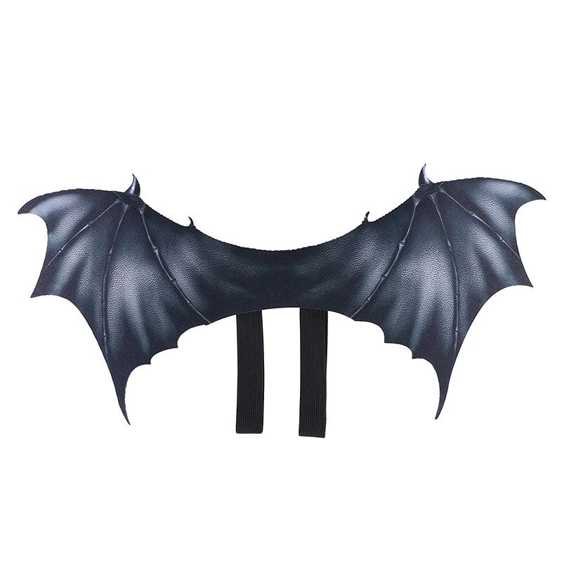 2025 New Product Halloween Pet Party Cosplay Decoration Cat Ghost Festival Costume Dog Bat Wings Holiday Gift