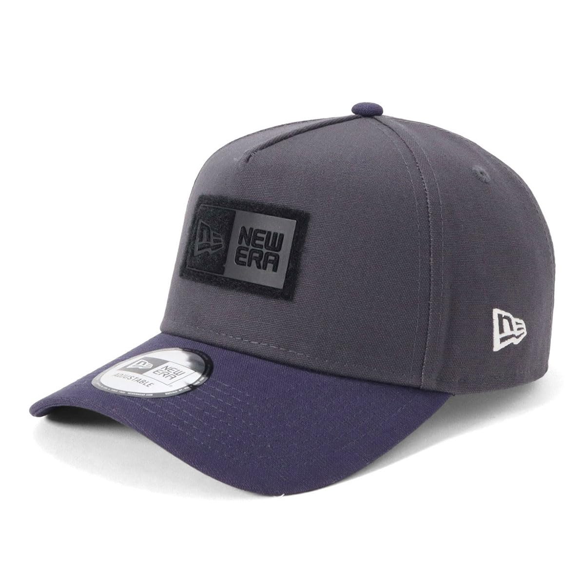 New Era Outdoor Box Dark Free Size OD Duck Velcropatch DGRA LNVY Cap, Logo, Graphite, 940AF,