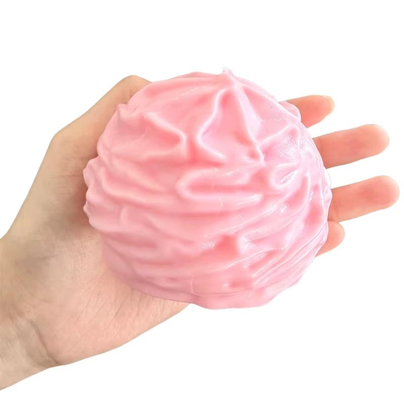 Krakende Imitatie Room Squishy Speelgoed, Blokken Gevuld ASMR Anti Stress Release Hand Ontspanning Cadeau Speelgoed white