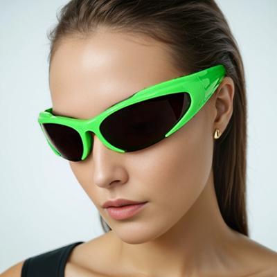New Y2K Sunglasses for Men Women Sports Cycling Glasses UV Protection Tech Eyewear Unisex Fashion Sun Glasses