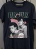 Vintage Tears For Fears stijl 80s Zwart T-shirt Alle Maten S tot 5XL HRT57