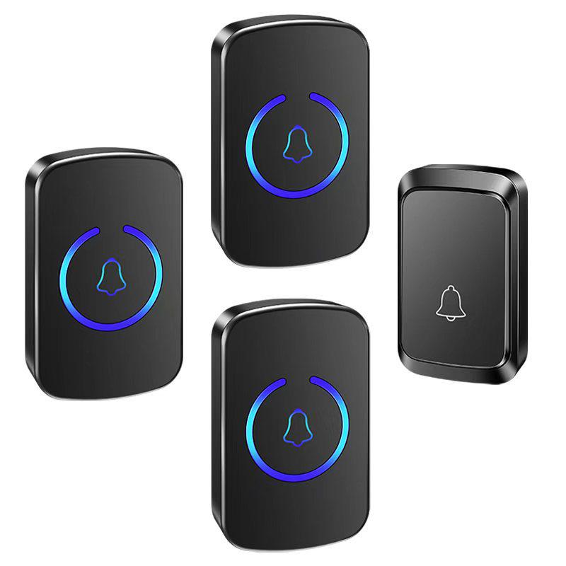 Long-Range Wireless Elderly Call Button Doorbell with Music & Remote Control