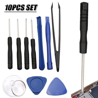 10 Piece Disassembly Tool Kit for Repairing Mobile Phones and Computers
