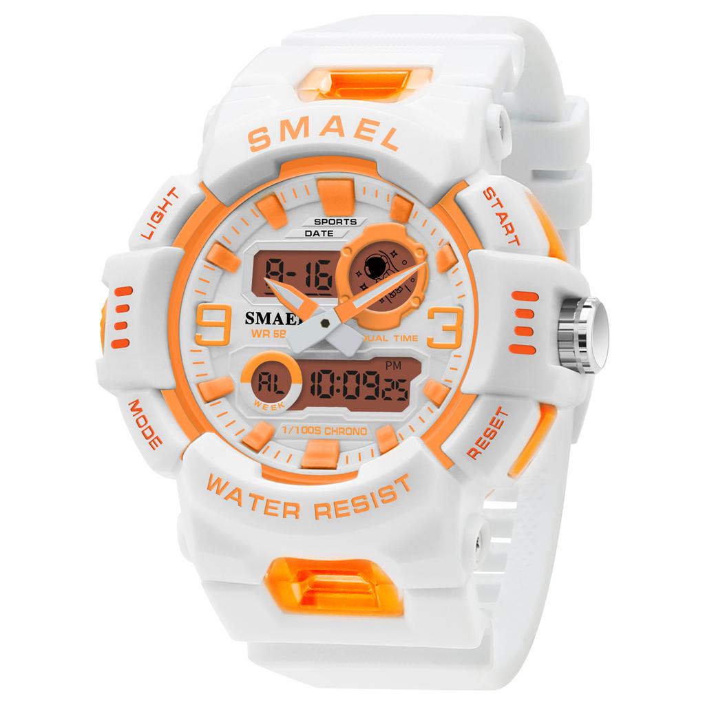 SMAEL Watch Student Youth Energy Candy Color Sports Wielofunkcyjny elektroniczny zegarek