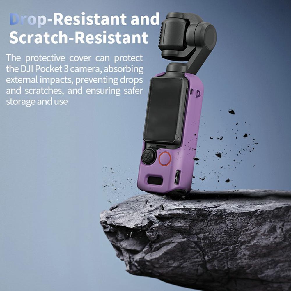 STARTRC For DJI Osmo Pocket 3 TPU Protective Case Anti-Drop Camera Body Cover