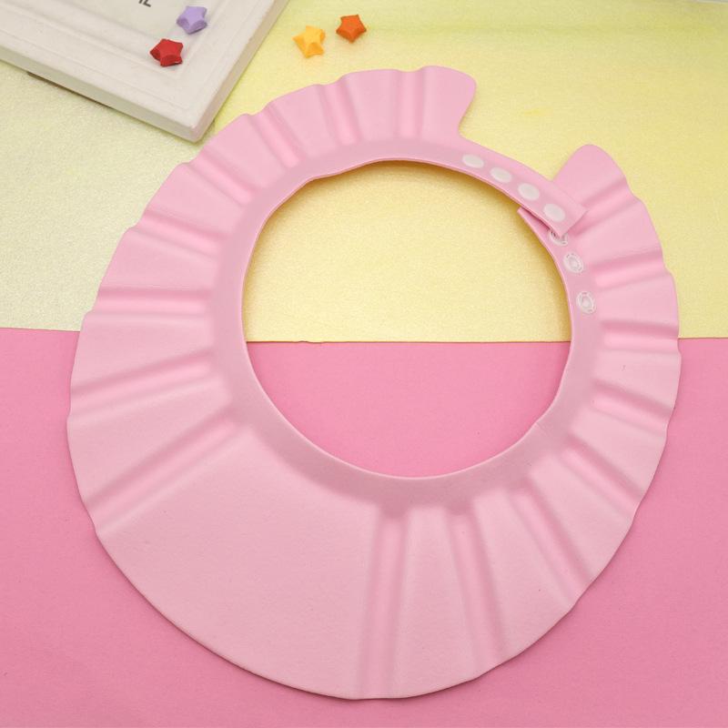 Mother & Baby 6-Style Adjustable Baby Bath Visor with Ear Protection for Children's Hair Washing