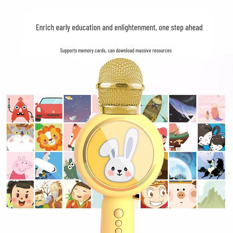 Soaiy MC39 AI Wireless Karaoke Microphone Speaker