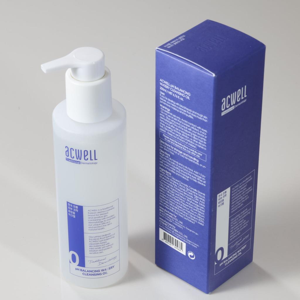 ACWELL pH Balancing Watery Cleansing Oil - 200ml