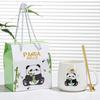 Panda Ceramic Mug with Spoon