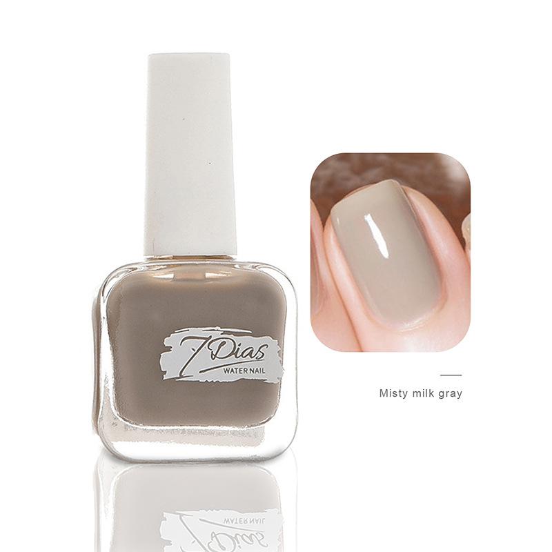 Nail Polish Nail Store No Bake Quick Dry Lasting Non-tearable Autumn and Winter Water-based Non-peelable Transparent Nude Nail Polish