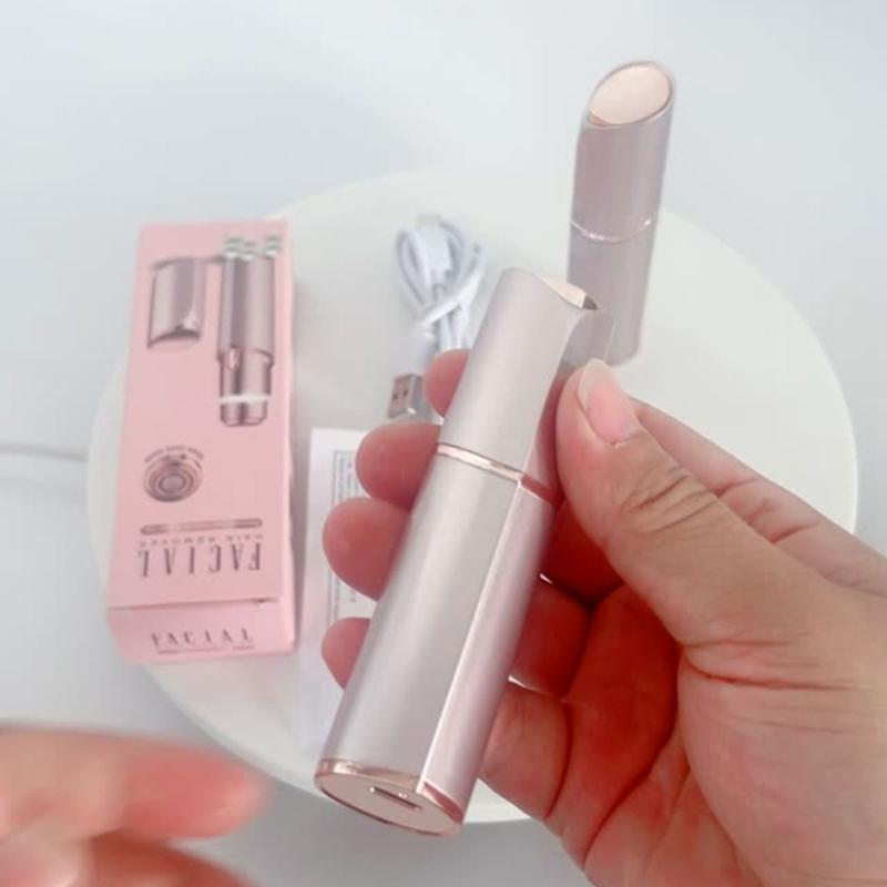 Painless Electric Face Shaver for Women Portable Hair Removal Device with Light Painless Hair Removal Home Use