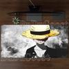Luffy One Piece XXL Anime High-Definition Printed Computer Mouse Pad, Gaming Office Accessories, Non-Slip Desk Mat, Fast-Acting Keyboard Mouse Pad