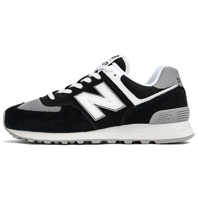 New Balance 574 'Black White Grey' (Unisex) Black / White Running Shoes U574FBG