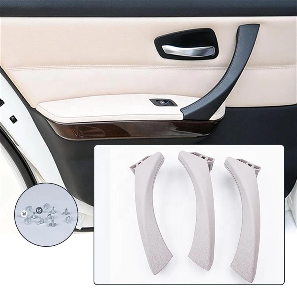 RHD LHD Car Inner Door Handle Interior Door Panel Pull Trim Cover for BMW 3 Series E90 E91 316 318 320 325 328