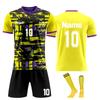 Personalised Shirts Kit Mens Girls With Name Number Custom Football Jerseys For Boys Training Suit