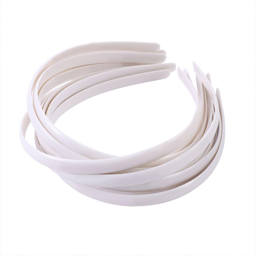 

DIY Tool Fashion Women Girl Hair Accessories No Teeth Hairband Plain Lady Plastic Hair Band Headband серый