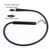 Anti-Scald Wood Handle Cleaning Brush Replacement Coffee Machine Steam Cleaning Brush Coffee Machine Cleaning Tool