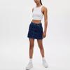 Coach Denim Utility Skirt Dark Denim