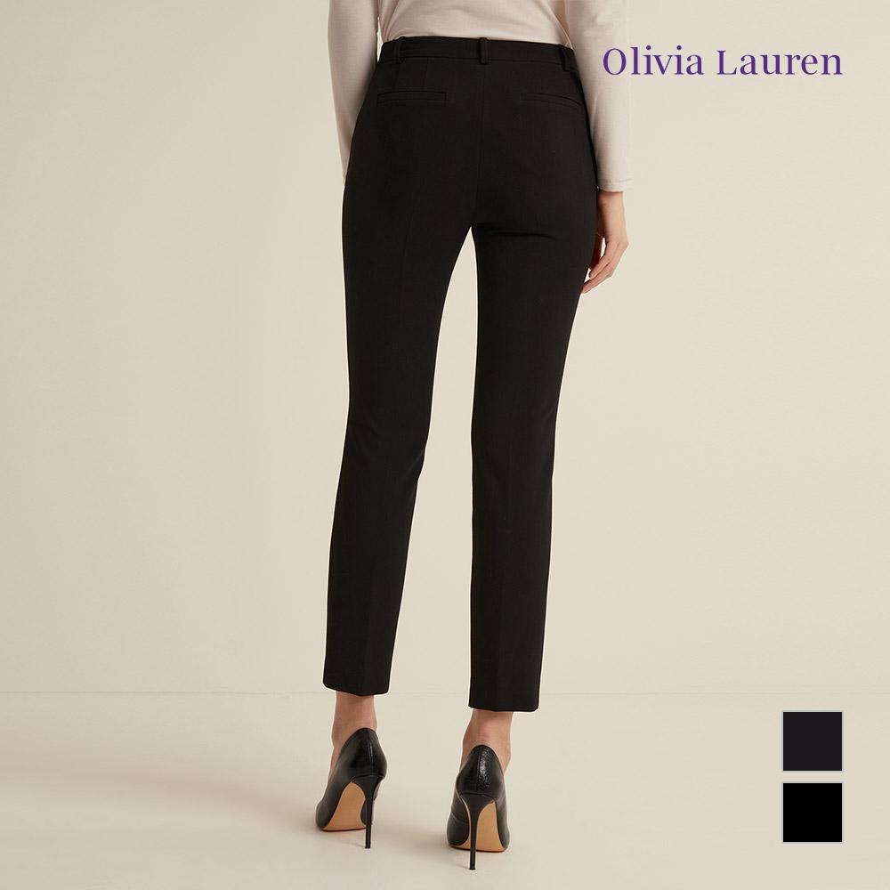 OLIVIALAUREN Slim Straight Fit Pants_Vocdlxs1321