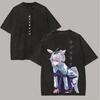 Umamusume Pretty Derby Oguri Cap Nadruk z Anime Koszulka z Prania Letnia Luźna Oversize Krótki Rękaw Streetwear Unisex Manga Top