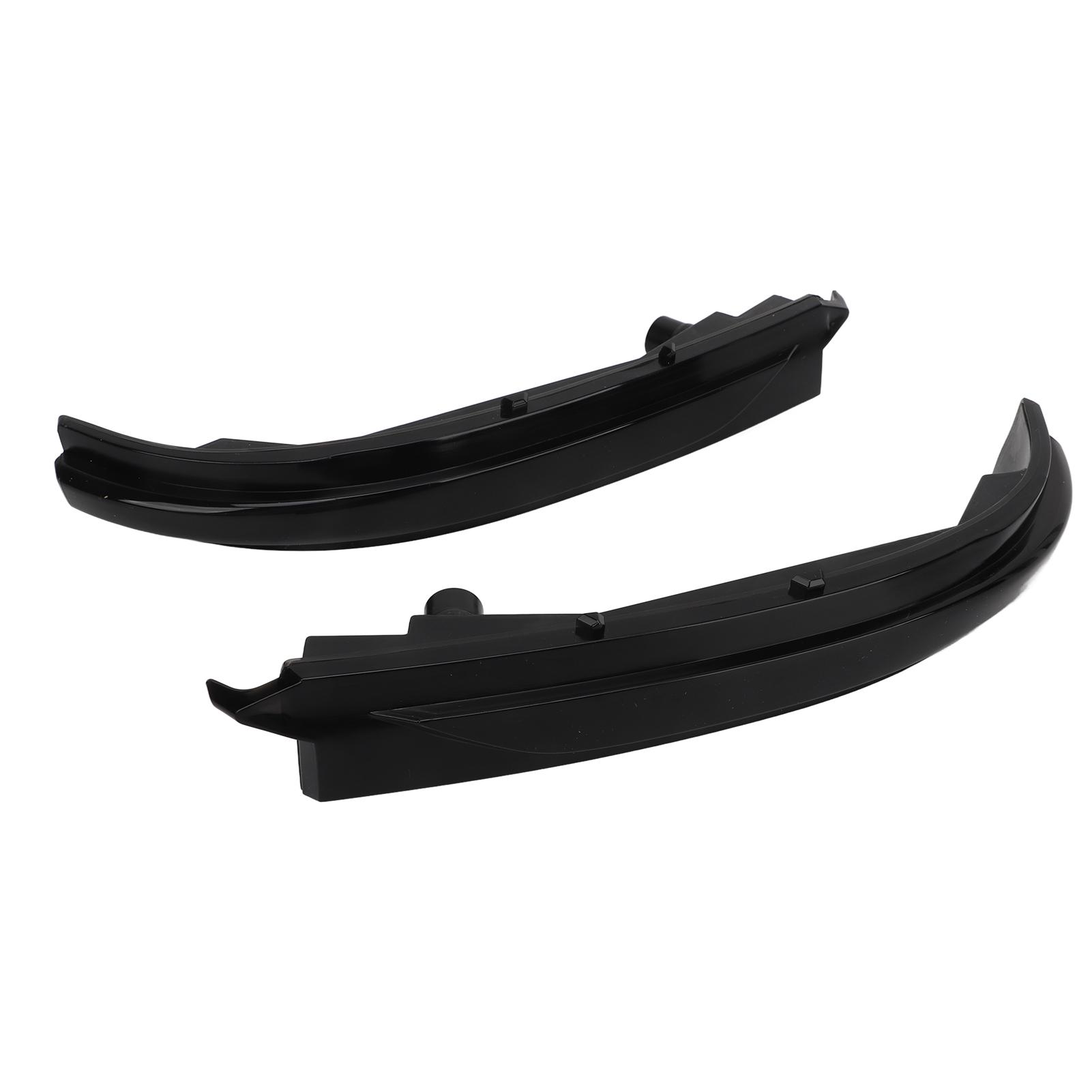 

2pcs Dynamic Side Mirror Turn Signal Light Smoked Lens PC LED Replacement for Kia K5 Optima MK4 JF 2016‑2020