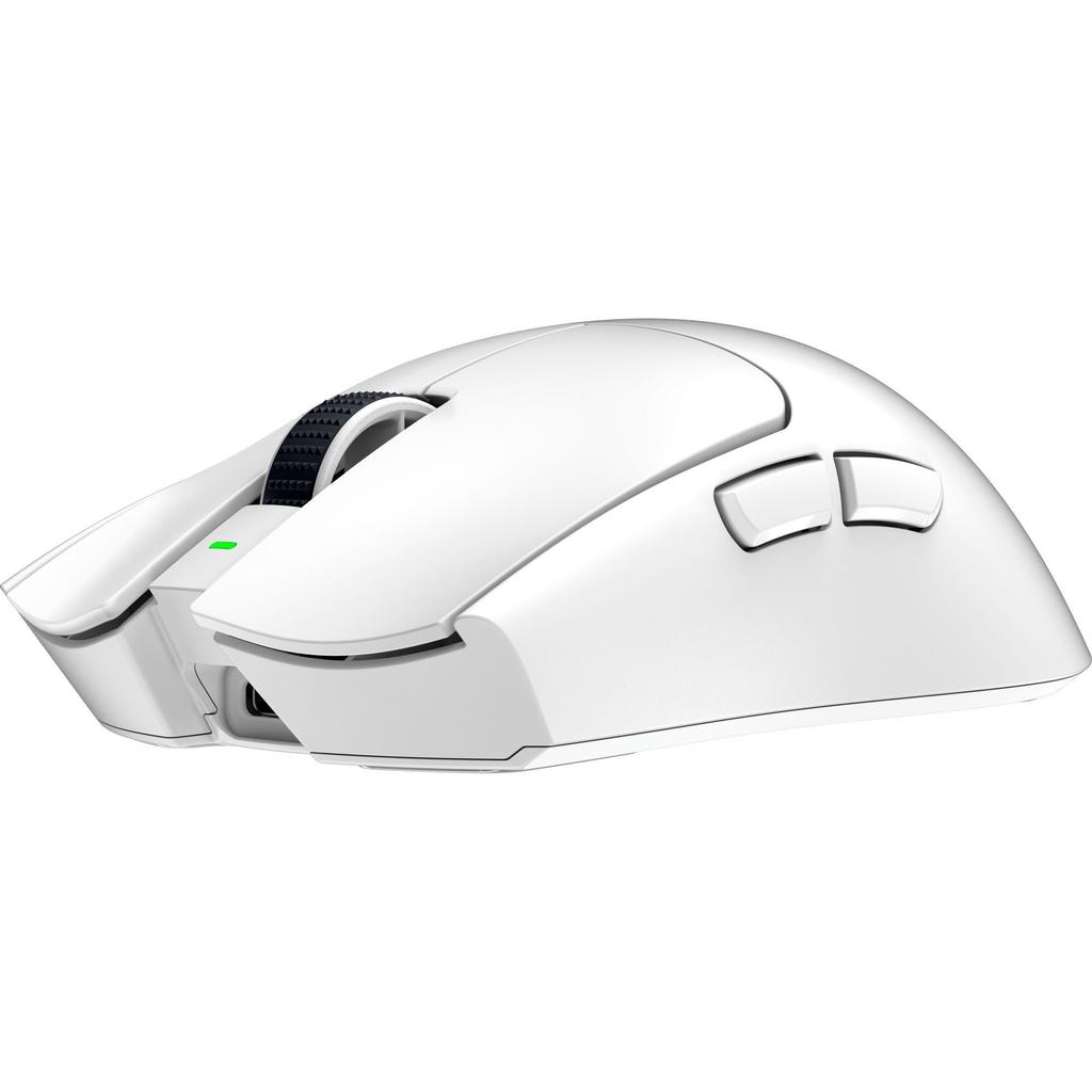 Razer Viper V3 Pro White Edition Wireless Gaming Mouse Dongle at with Focus Pro 35K 35000 Optical and 6 Buttons (8000Hz Included, Ultra-Lightweight
