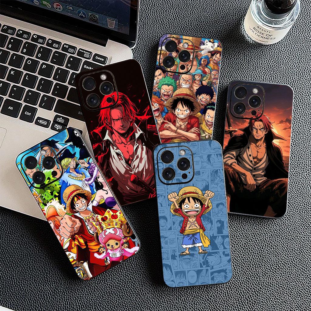 Shanks Red Hair One Pieces Luffy Zoro for Motorola Moto G82 G20 G22 G23 G32 G9 G8 G7 Power Plus G41 G52 G30 G71 E22 E13Case