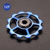 12T Aluminum Ceramic Jockey Wheel Mountain Bike Rear Derailleur Guide Pulley Cycling Accessory