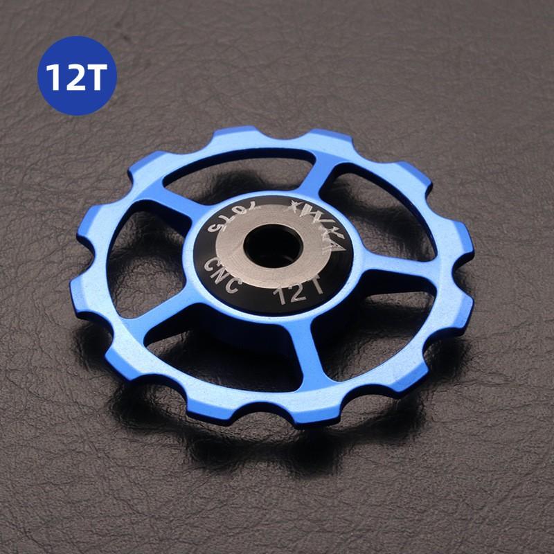 12T Aluminum Ceramic Jockey Wheel Mountain Bike Rear Derailleur Guide Pulley Cycling Accessory