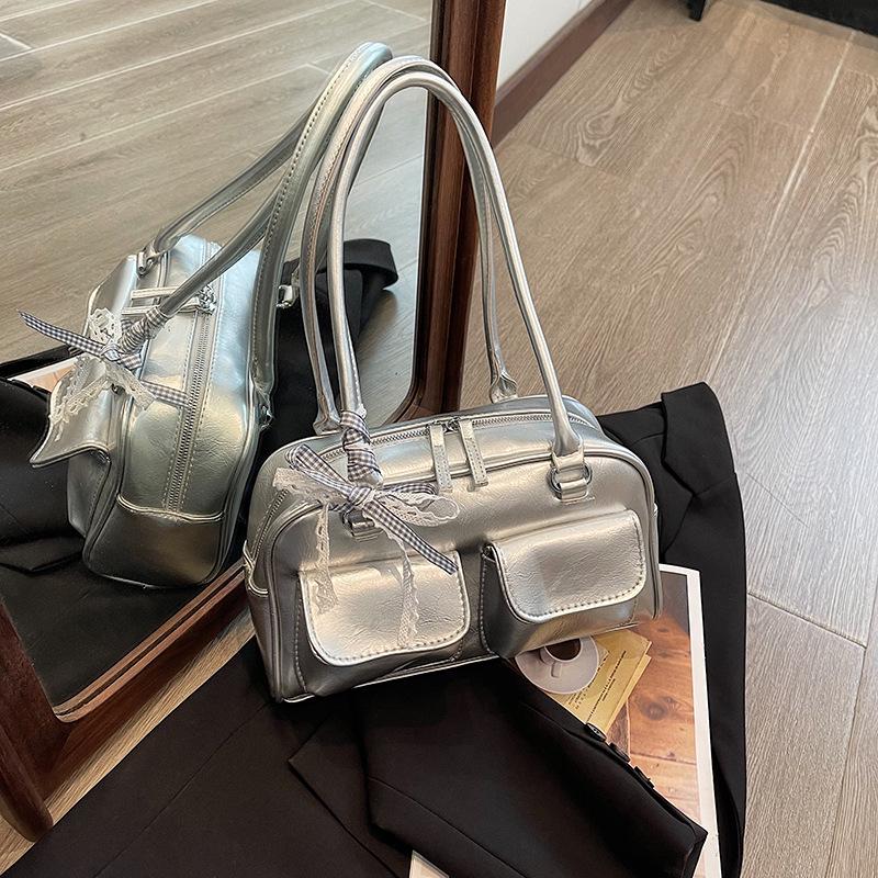 Korea Heo Yunjin Style Boston Shoulder/Handheld Bag