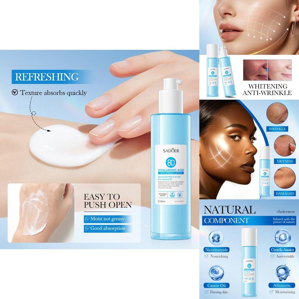 Premium Sadoer8d Hyaluronic Acid Anti-aging Moisturizing Lotion For All Skin Types