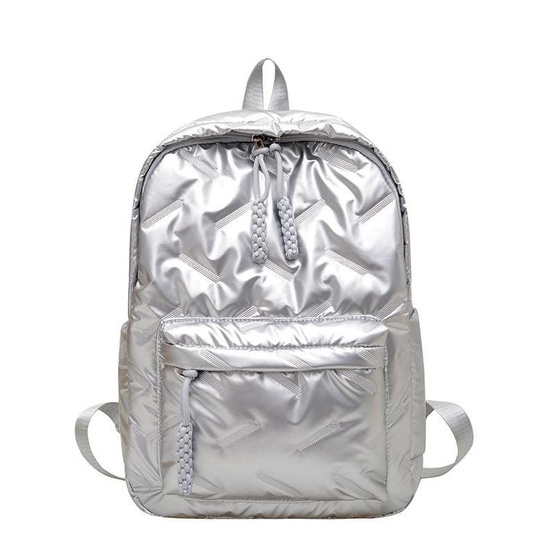 Zaino versione coreana del nuovo zaino per la scuola media studenti femmine tendenza versatile cotone abbigliamento zaino alta qualità grande capacità