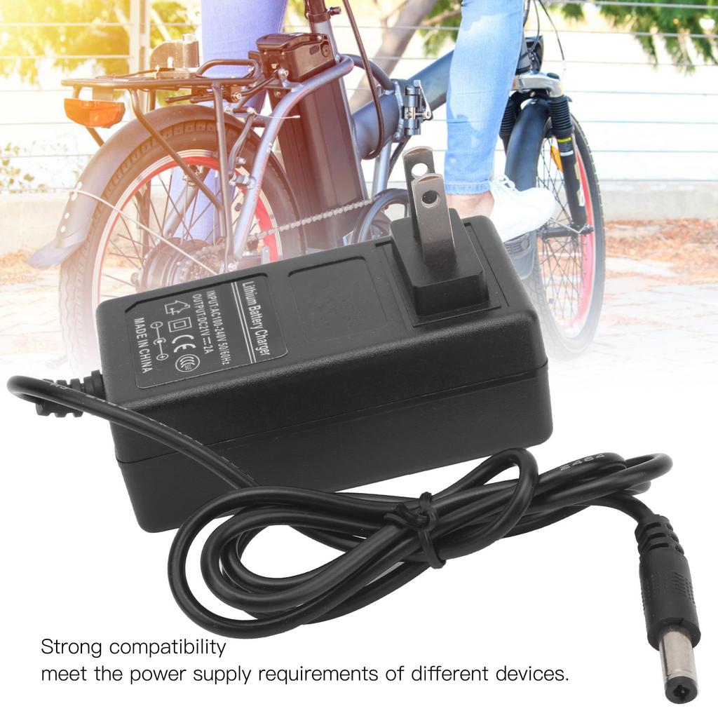 21V 2A Lithium Battery Charger AC Adapter Overvoltage Protection