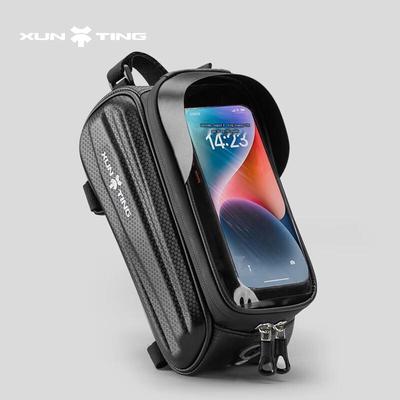 Sac de rangement pour téléphone sur le tube supérieur de vélo
