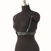 Women Fashion Corset Pu Leather Harness Corsets Waist Belt Decorative Harness Straps Clothing Accessories Suspenders for Women